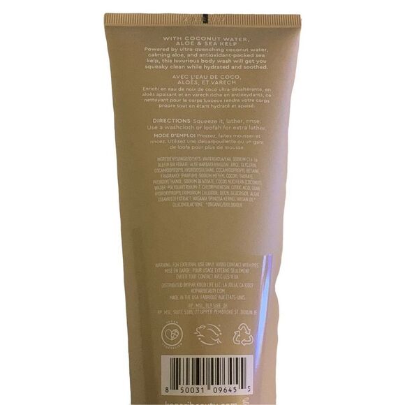 Kopari Tahitian Vanilla Hydrating Body Wash 9OZ - Picture 2 of 4